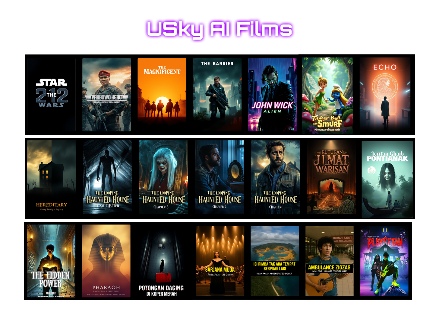 Ilustrasi AI dalam pembuatan film